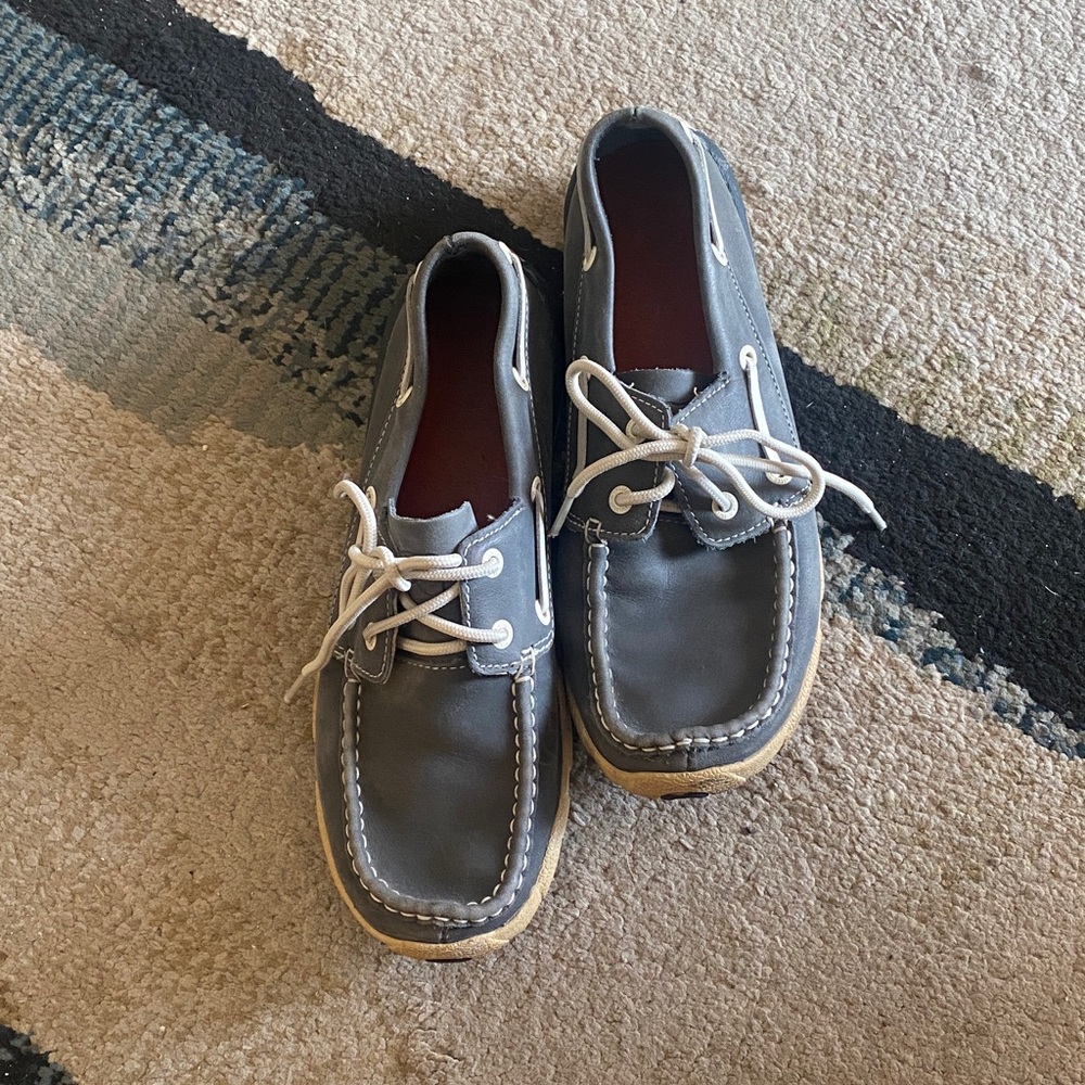Navy Blue Twisted X Driving Moccasin